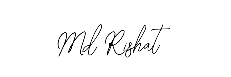 Use a signature maker to create a handwritten signature online. With this signature software, you can design (Bearetta-2O07w) your own signature for name Md Rishat. Md Rishat signature style 12 images and pictures png