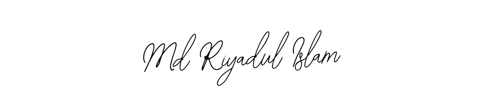 Design your own signature with our free online signature maker. With this signature software, you can create a handwritten (Bearetta-2O07w) signature for name Md Riyadul Islam. Md Riyadul Islam signature style 12 images and pictures png