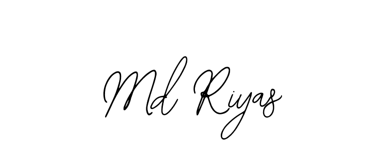 Design your own signature with our free online signature maker. With this signature software, you can create a handwritten (Bearetta-2O07w) signature for name Md Riyas. Md Riyas signature style 12 images and pictures png
