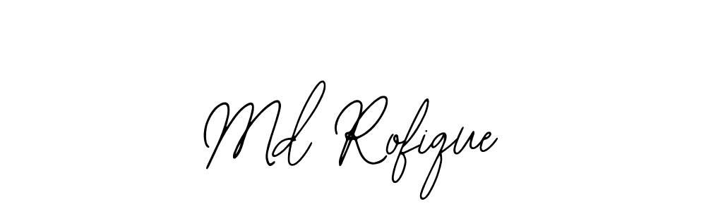 Md Rofique stylish signature style. Best Handwritten Sign (Bearetta-2O07w) for my name. Handwritten Signature Collection Ideas for my name Md Rofique. Md Rofique signature style 12 images and pictures png