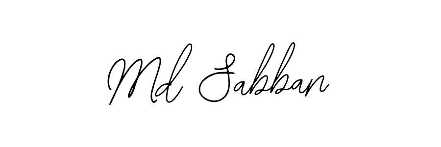 Also You can easily find your signature by using the search form. We will create Md Sabban name handwritten signature images for you free of cost using Bearetta-2O07w sign style. Md Sabban signature style 12 images and pictures png