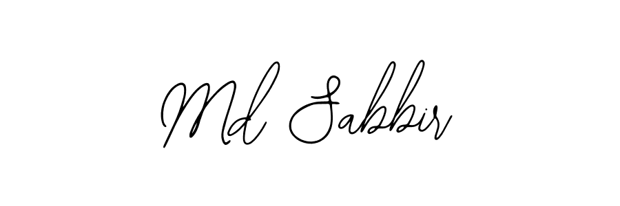 How to make Md Sabbir signature? Bearetta-2O07w is a professional autograph style. Create handwritten signature for Md Sabbir name. Md Sabbir signature style 12 images and pictures png