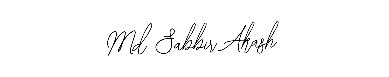 Make a beautiful signature design for name Md Sabbir Akash. With this signature (Bearetta-2O07w) style, you can create a handwritten signature for free. Md Sabbir Akash signature style 12 images and pictures png