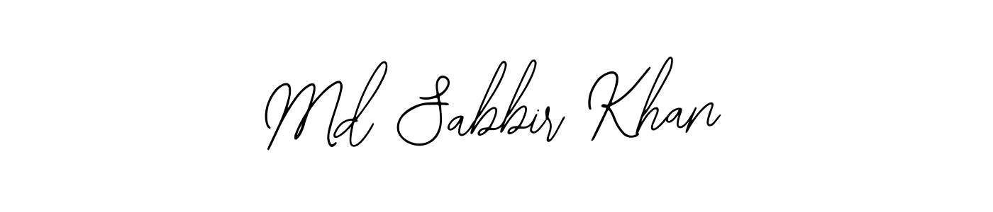 Md Sabbir Khan stylish signature style. Best Handwritten Sign (Bearetta-2O07w) for my name. Handwritten Signature Collection Ideas for my name Md Sabbir Khan. Md Sabbir Khan signature style 12 images and pictures png