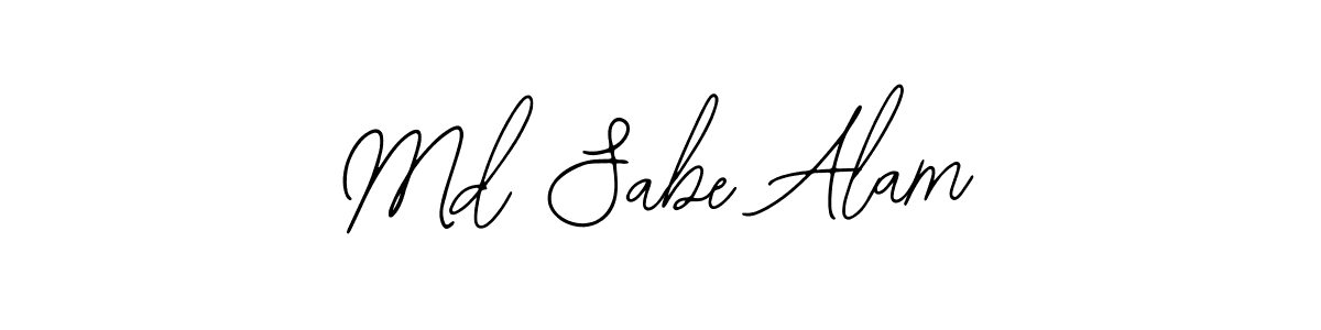 Also You can easily find your signature by using the search form. We will create Md Sabe Alam name handwritten signature images for you free of cost using Bearetta-2O07w sign style. Md Sabe Alam signature style 12 images and pictures png