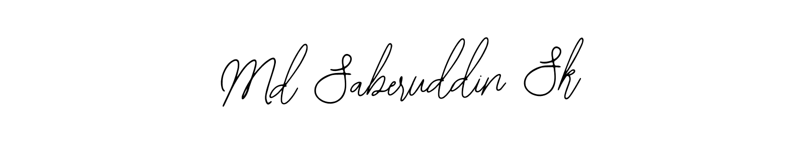 You should practise on your own different ways (Bearetta-2O07w) to write your name (Md Saberuddin Sk) in signature. don't let someone else do it for you. Md Saberuddin Sk signature style 12 images and pictures png