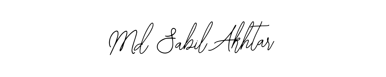 Create a beautiful signature design for name Md Sabil Akhtar. With this signature (Bearetta-2O07w) fonts, you can make a handwritten signature for free. Md Sabil Akhtar signature style 12 images and pictures png