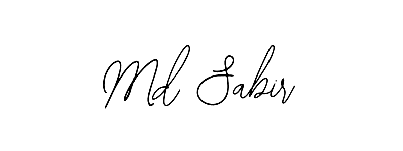 if you are searching for the best signature style for your name Md Sabir. so please give up your signature search. here we have designed multiple signature styles  using Bearetta-2O07w. Md Sabir signature style 12 images and pictures png