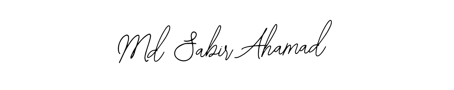 Make a beautiful signature design for name Md Sabir Ahamad. Use this online signature maker to create a handwritten signature for free. Md Sabir Ahamad signature style 12 images and pictures png