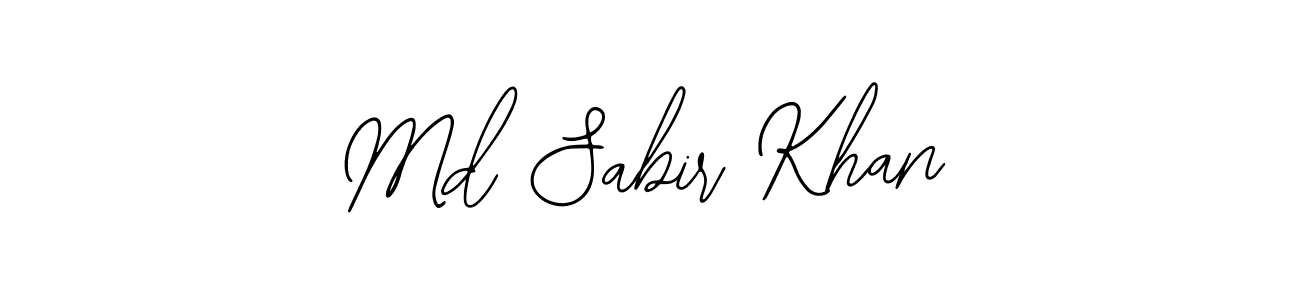 Similarly Bearetta-2O07w is the best handwritten signature design. Signature creator online .You can use it as an online autograph creator for name Md Sabir Khan. Md Sabir Khan signature style 12 images and pictures png