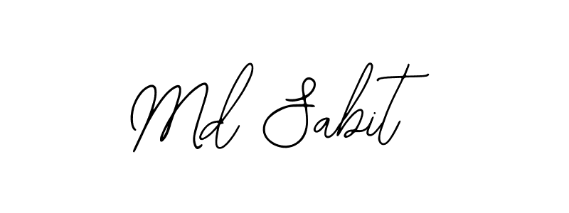 Md Sabit stylish signature style. Best Handwritten Sign (Bearetta-2O07w) for my name. Handwritten Signature Collection Ideas for my name Md Sabit. Md Sabit signature style 12 images and pictures png