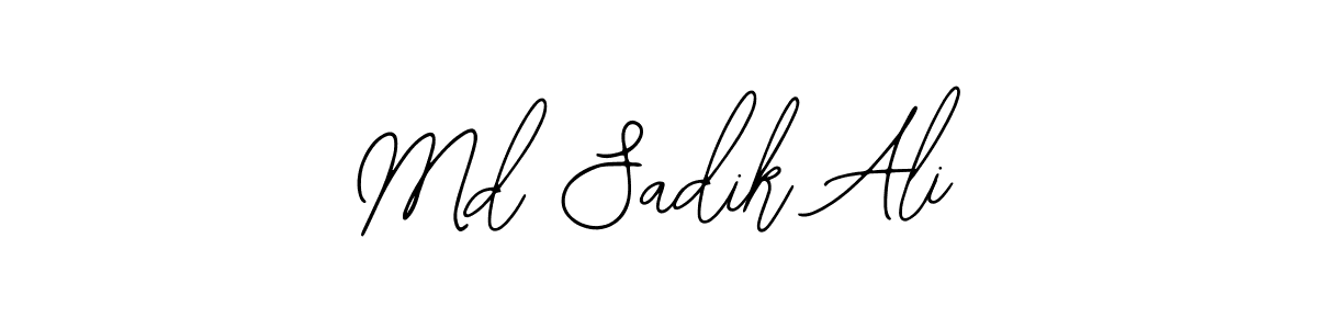 Design your own signature with our free online signature maker. With this signature software, you can create a handwritten (Bearetta-2O07w) signature for name Md Sadik Ali. Md Sadik Ali signature style 12 images and pictures png