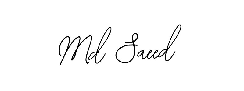 Make a beautiful signature design for name Md Saeed. Use this online signature maker to create a handwritten signature for free. Md Saeed signature style 12 images and pictures png