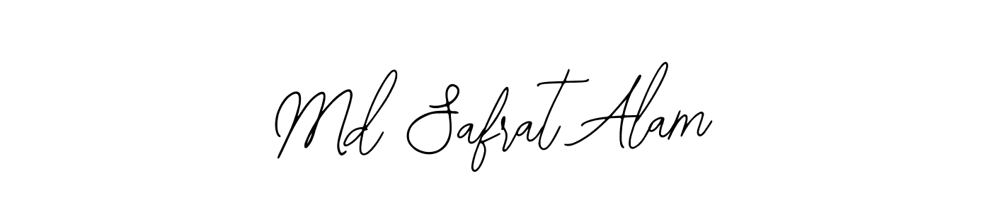 The best way (Bearetta-2O07w) to make a short signature is to pick only two or three words in your name. The name Md Safrat Alam include a total of six letters. For converting this name. Md Safrat Alam signature style 12 images and pictures png