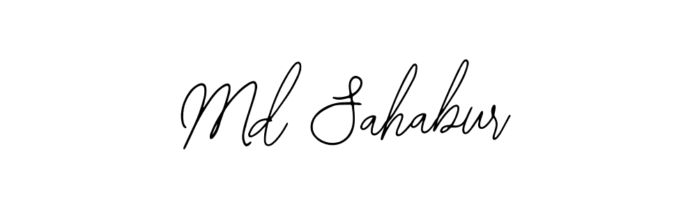 The best way (Bearetta-2O07w) to make a short signature is to pick only two or three words in your name. The name Md Sahabur include a total of six letters. For converting this name. Md Sahabur signature style 12 images and pictures png