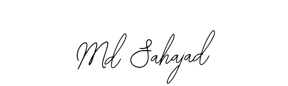 Create a beautiful signature design for name Md Sahajad. With this signature (Bearetta-2O07w) fonts, you can make a handwritten signature for free. Md Sahajad signature style 12 images and pictures png
