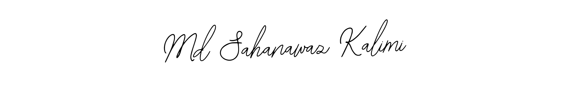 How to make Md Sahanawaz Kalimi name signature. Use Bearetta-2O07w style for creating short signs online. This is the latest handwritten sign. Md Sahanawaz Kalimi signature style 12 images and pictures png