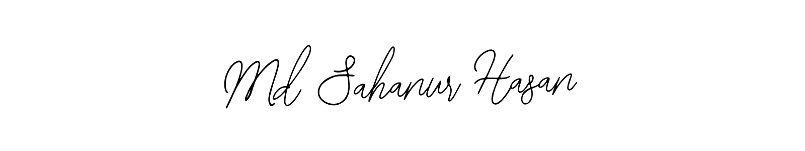 How to Draw Md Sahanur Hasan signature style? Bearetta-2O07w is a latest design signature styles for name Md Sahanur Hasan. Md Sahanur Hasan signature style 12 images and pictures png