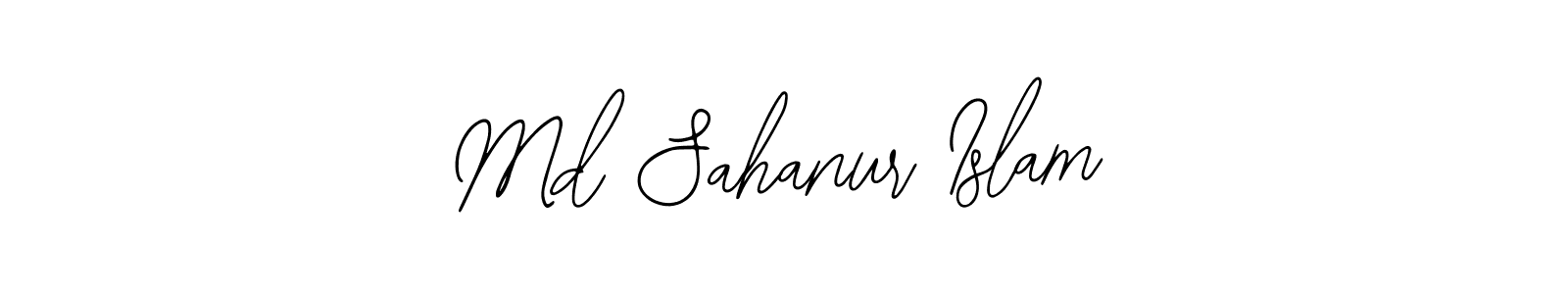 The best way (Bearetta-2O07w) to make a short signature is to pick only two or three words in your name. The name Md Sahanur Islam include a total of six letters. For converting this name. Md Sahanur Islam signature style 12 images and pictures png