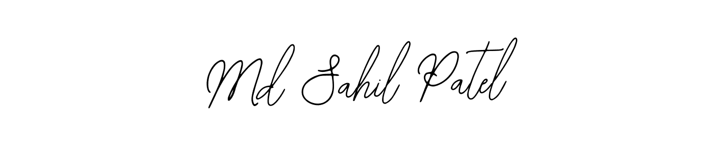 Create a beautiful signature design for name Md Sahil Patel. With this signature (Bearetta-2O07w) fonts, you can make a handwritten signature for free. Md Sahil Patel signature style 12 images and pictures png