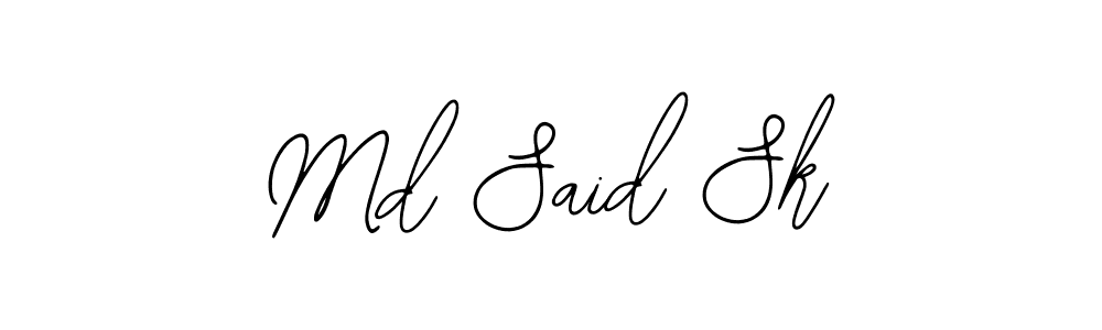 Make a beautiful signature design for name Md Said Sk. With this signature (Bearetta-2O07w) style, you can create a handwritten signature for free. Md Said Sk signature style 12 images and pictures png