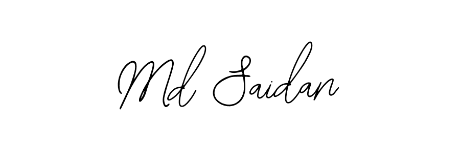 This is the best signature style for the Md Saidan name. Also you like these signature font (Bearetta-2O07w). Mix name signature. Md Saidan signature style 12 images and pictures png