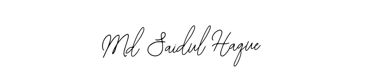 You can use this online signature creator to create a handwritten signature for the name Md Saidul Haque. This is the best online autograph maker. Md Saidul Haque signature style 12 images and pictures png