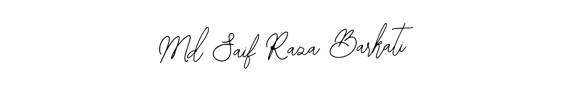 Design your own signature with our free online signature maker. With this signature software, you can create a handwritten (Bearetta-2O07w) signature for name Md Saif Raza Barkati. Md Saif Raza Barkati signature style 12 images and pictures png