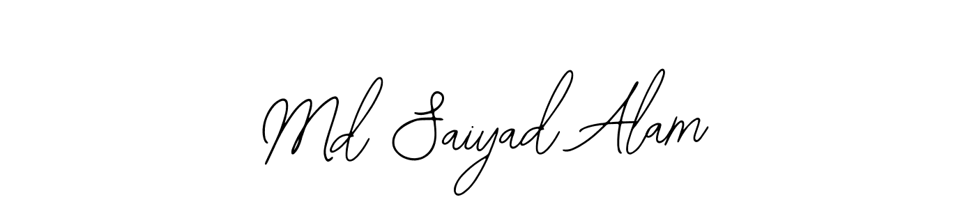 Use a signature maker to create a handwritten signature online. With this signature software, you can design (Bearetta-2O07w) your own signature for name Md Saiyad Alam. Md Saiyad Alam signature style 12 images and pictures png
