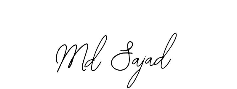 Make a beautiful signature design for name Md Sajad. Use this online signature maker to create a handwritten signature for free. Md Sajad signature style 12 images and pictures png