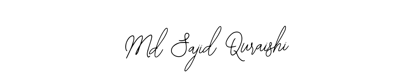 Md Sajid Quraishi stylish signature style. Best Handwritten Sign (Bearetta-2O07w) for my name. Handwritten Signature Collection Ideas for my name Md Sajid Quraishi. Md Sajid Quraishi signature style 12 images and pictures png