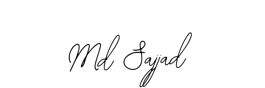 Create a beautiful signature design for name Md Sajjad. With this signature (Bearetta-2O07w) fonts, you can make a handwritten signature for free. Md Sajjad signature style 12 images and pictures png