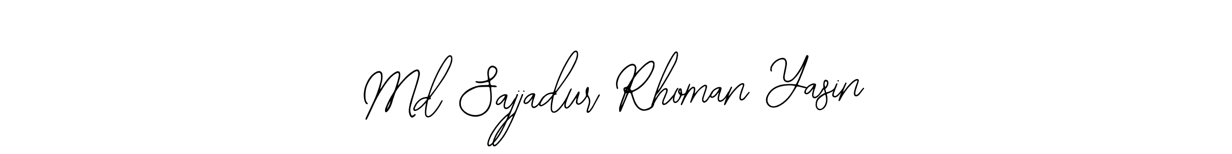 if you are searching for the best signature style for your name Md Sajjadur Rhoman Yasin. so please give up your signature search. here we have designed multiple signature styles  using Bearetta-2O07w. Md Sajjadur Rhoman Yasin signature style 12 images and pictures png