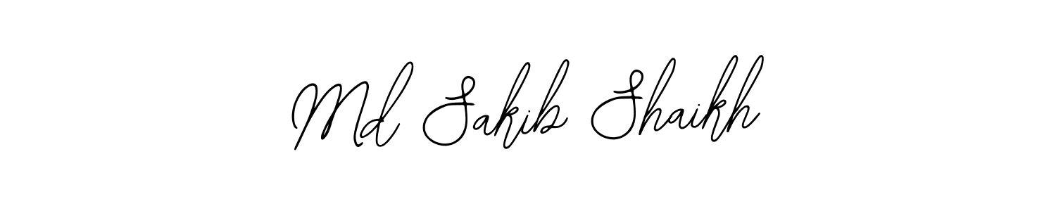 Also we have Md Sakib Shaikh name is the best signature style. Create professional handwritten signature collection using Bearetta-2O07w autograph style. Md Sakib Shaikh signature style 12 images and pictures png