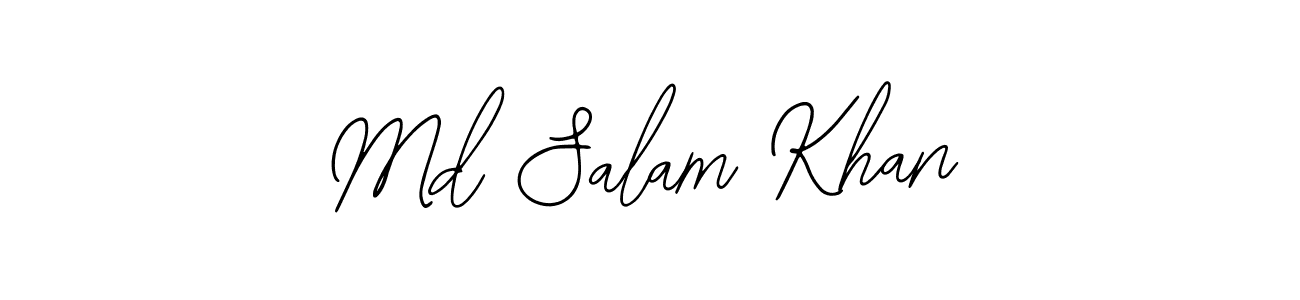 Bearetta-2O07w is a professional signature style that is perfect for those who want to add a touch of class to their signature. It is also a great choice for those who want to make their signature more unique. Get Md Salam Khan name to fancy signature for free. Md Salam Khan signature style 12 images and pictures png