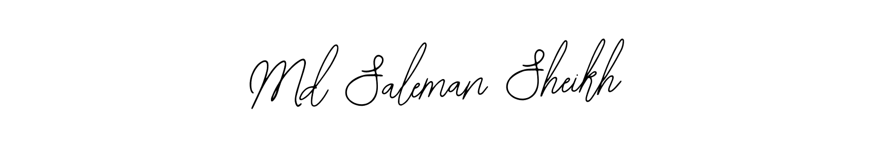 Make a beautiful signature design for name Md Saleman Sheikh. With this signature (Bearetta-2O07w) style, you can create a handwritten signature for free. Md Saleman Sheikh signature style 12 images and pictures png