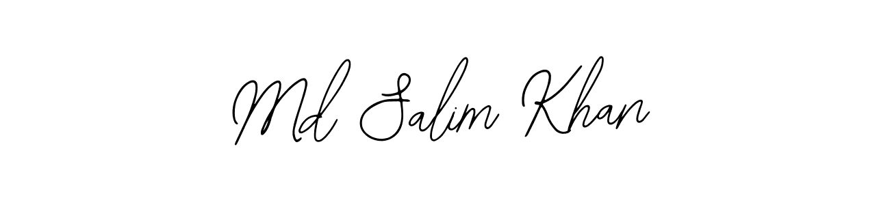 The best way (Bearetta-2O07w) to make a short signature is to pick only two or three words in your name. The name Md Salim Khan include a total of six letters. For converting this name. Md Salim Khan signature style 12 images and pictures png