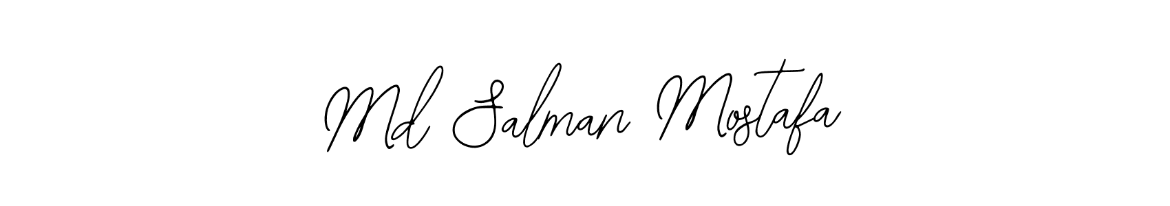 Bearetta-2O07w is a professional signature style that is perfect for those who want to add a touch of class to their signature. It is also a great choice for those who want to make their signature more unique. Get Md Salman Mostafa name to fancy signature for free. Md Salman Mostafa signature style 12 images and pictures png