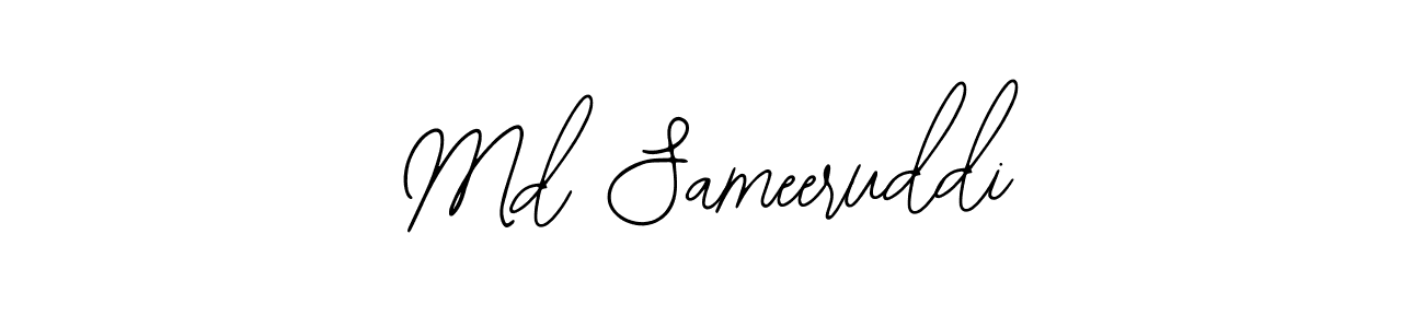 How to make Md Sameeruddi signature? Bearetta-2O07w is a professional autograph style. Create handwritten signature for Md Sameeruddi name. Md Sameeruddi signature style 12 images and pictures png