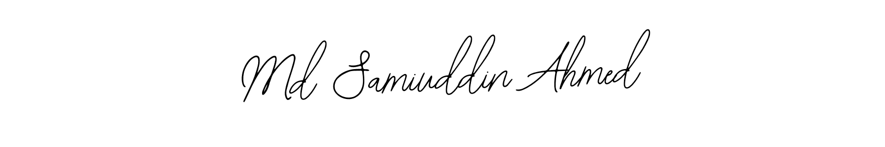 Once you've used our free online signature maker to create your best signature Bearetta-2O07w style, it's time to enjoy all of the benefits that Md Samiuddin Ahmed name signing documents. Md Samiuddin Ahmed signature style 12 images and pictures png