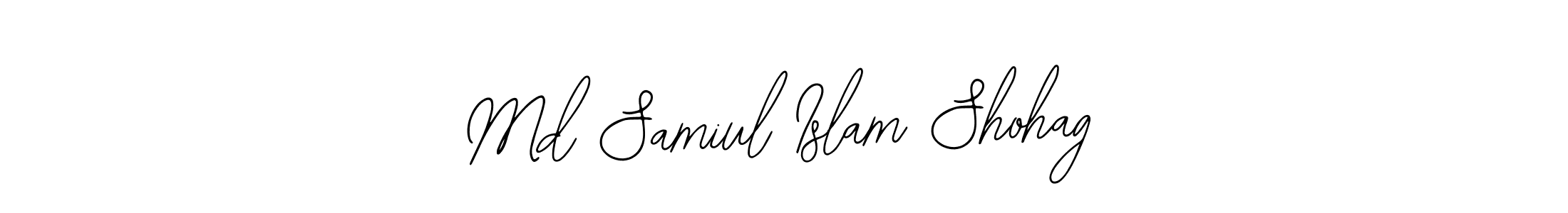 Bearetta-2O07w is a professional signature style that is perfect for those who want to add a touch of class to their signature. It is also a great choice for those who want to make their signature more unique. Get Md Samiul Islam Shohag name to fancy signature for free. Md Samiul Islam Shohag signature style 12 images and pictures png
