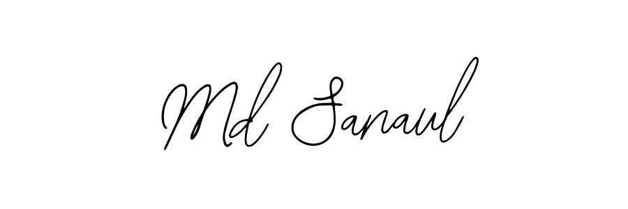 Use a signature maker to create a handwritten signature online. With this signature software, you can design (Bearetta-2O07w) your own signature for name Md Sanaul. Md Sanaul signature style 12 images and pictures png