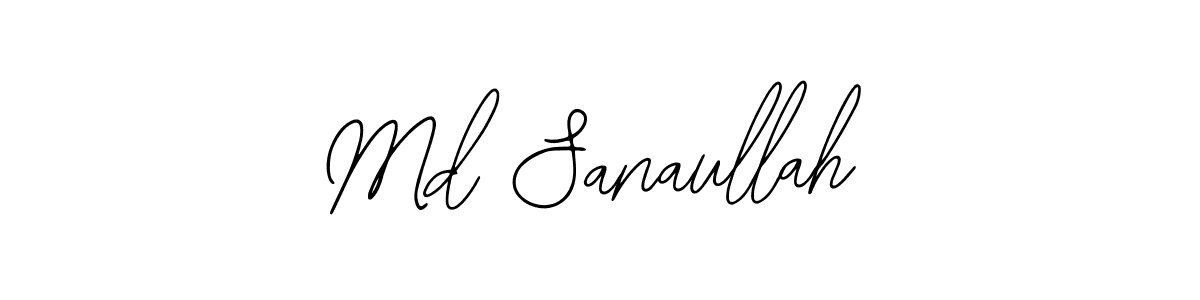 How to Draw Md Sanaullah signature style? Bearetta-2O07w is a latest design signature styles for name Md Sanaullah. Md Sanaullah signature style 12 images and pictures png