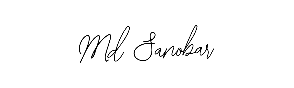 How to make Md Sanobar signature? Bearetta-2O07w is a professional autograph style. Create handwritten signature for Md Sanobar name. Md Sanobar signature style 12 images and pictures png