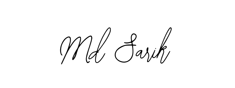 Also You can easily find your signature by using the search form. We will create Md Sarik name handwritten signature images for you free of cost using Bearetta-2O07w sign style. Md Sarik signature style 12 images and pictures png