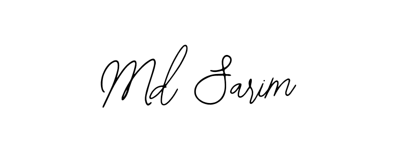 Create a beautiful signature design for name Md Sarim. With this signature (Bearetta-2O07w) fonts, you can make a handwritten signature for free. Md Sarim signature style 12 images and pictures png