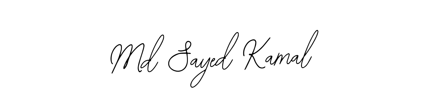 It looks lik you need a new signature style for name Md Sayed Kamal. Design unique handwritten (Bearetta-2O07w) signature with our free signature maker in just a few clicks. Md Sayed Kamal signature style 12 images and pictures png