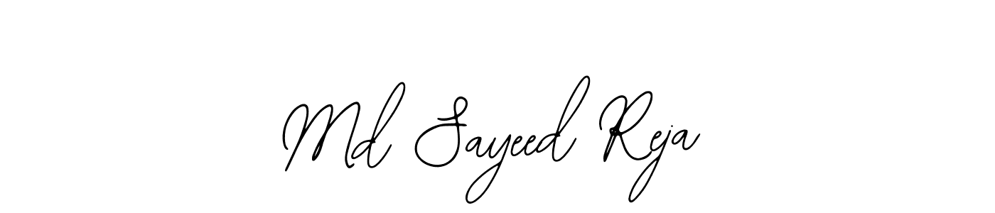 Make a beautiful signature design for name Md Sayeed Reja. With this signature (Bearetta-2O07w) style, you can create a handwritten signature for free. Md Sayeed Reja signature style 12 images and pictures png