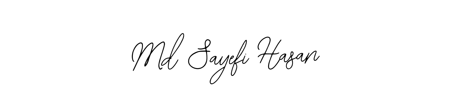 How to Draw Md Sayefi Hasan signature style? Bearetta-2O07w is a latest design signature styles for name Md Sayefi Hasan. Md Sayefi Hasan signature style 12 images and pictures png