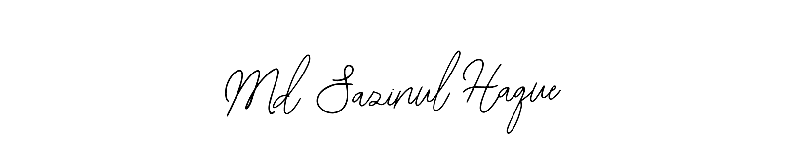 Make a beautiful signature design for name Md Sazinul Haque. With this signature (Bearetta-2O07w) style, you can create a handwritten signature for free. Md Sazinul Haque signature style 12 images and pictures png